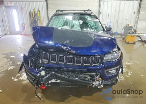 2019 Jeep Compass Trailhawk z USA, uszkodzony, nr VIN 3C4NJDDB2KT627827